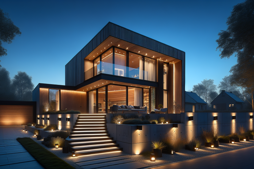 most popular exterior lighting styles for modern homes 4