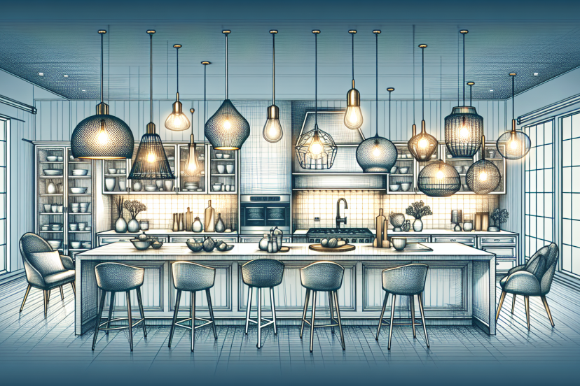 the most popular types of pendant lighting for kitchen islands 4