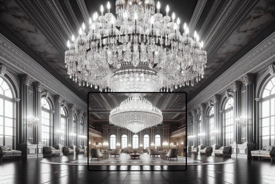 the ultimate guide to selecting the perfect chandelier for a high ceiling 4